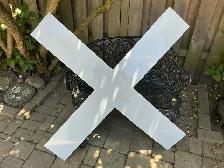 Large Railway Crossing Sign ! - Photo 5