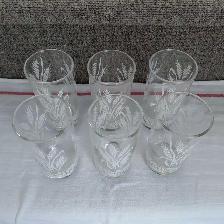 Ensemble de 6 magnifiques verres vintage Dominion - Photo 2