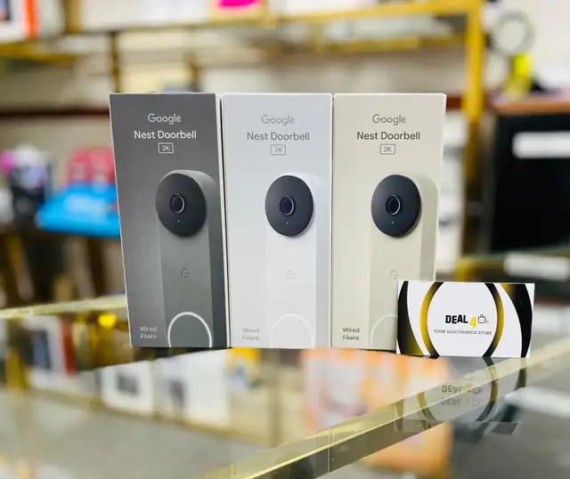 Google Nest Doorbell Wired 3rd Gen - New