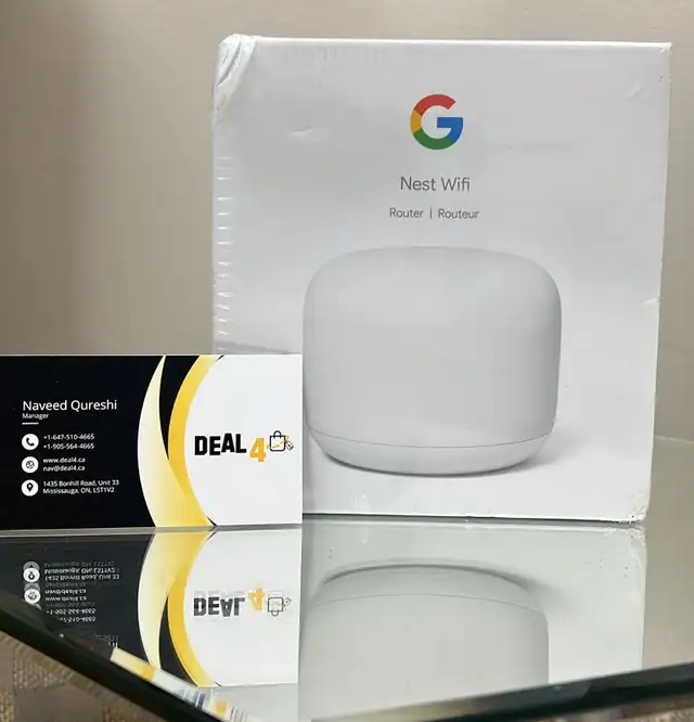 Google Nest WiFi Router AC2200 Dual-Band Mesh WiFi