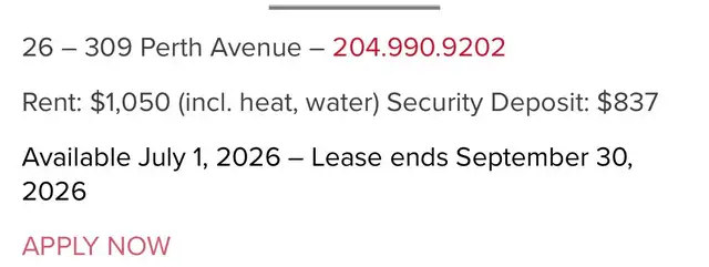 Sublet 1 bedroom apartment - Available July 1, 2026
