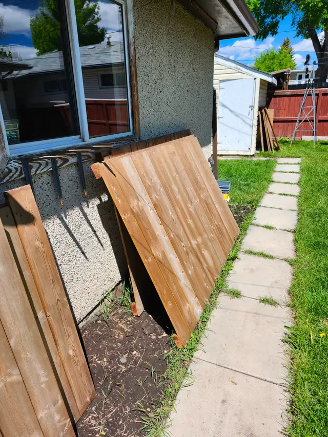 Cedar Fence Section for sale
