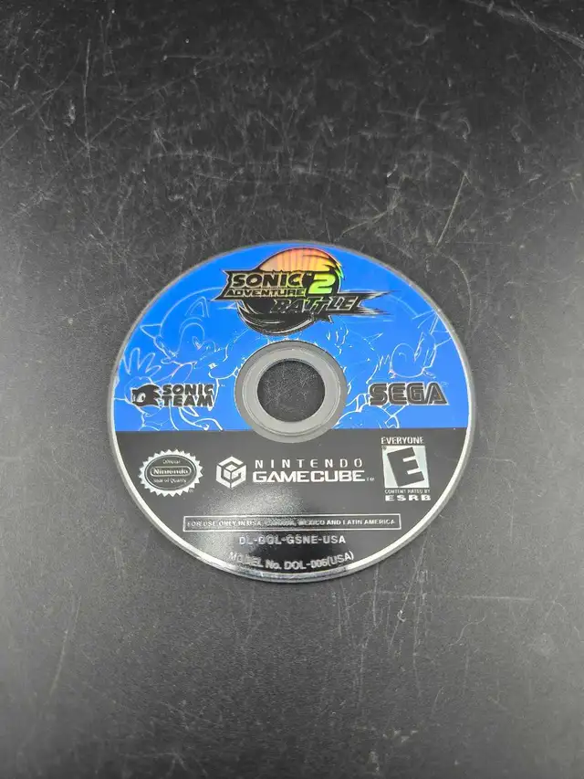 Sonic Adventure Battle 2 Gamecube No Case