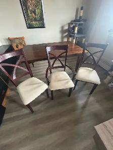 Solid wood table - Photo 2