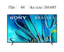 Sony 75' Class - S30 BRAVIA 3 Series - 4K UHD LED TV
