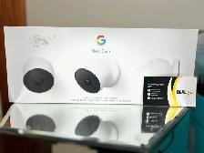 Google Nest Cam Wireless Indoor/Outdoor 3-Pack GA02077-CA