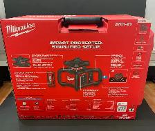 MIKWAUKEE RED EXTERIOR ROTARY LASER LEVEL KIT 3701-21 - Photo 2