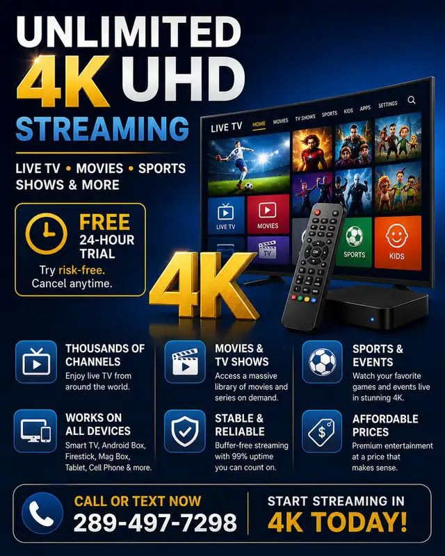 Unlimited 4K - UHD Streaming