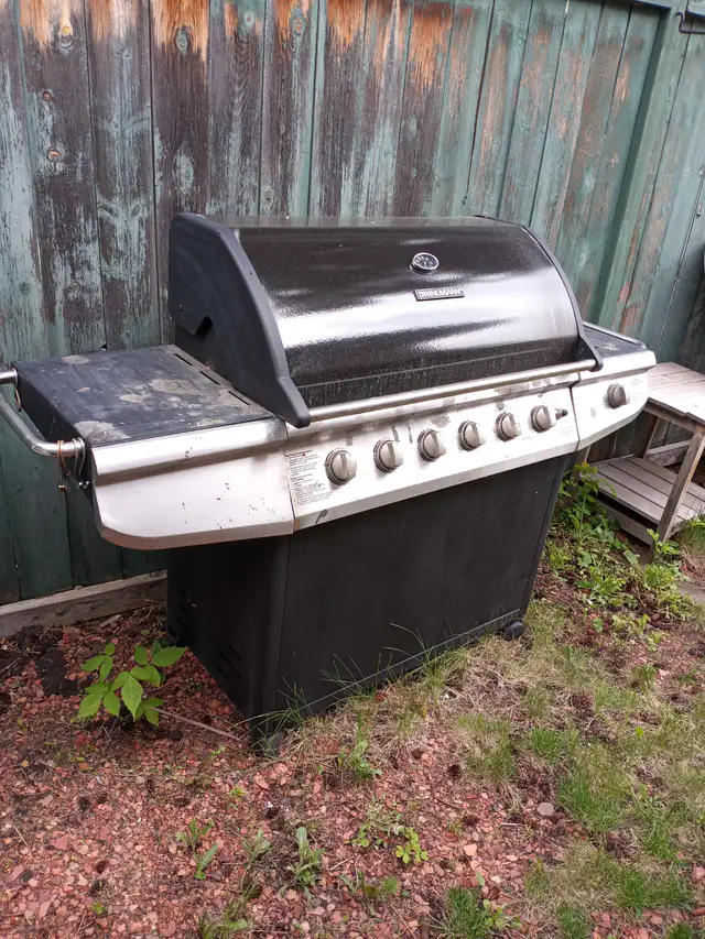FREE     6 burner bbq BRINKMAN