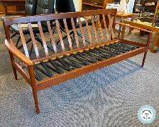 Spectacular Danish Teak Sofa by Grete Jalk at Charmaine's - Photo 5