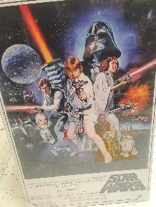 Star Wars Wooden Poster