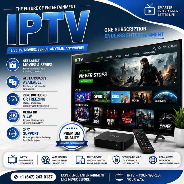 High quality tv connection!