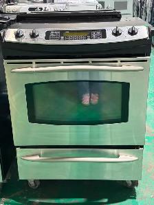 GE Slide-In Stove (Free Delivery 90 days warranty) $575 only