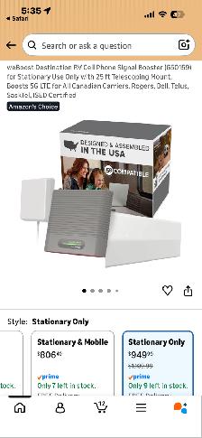 weBoost Cell Phone Signal Booster