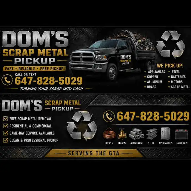 ♻️ SCRAP METAL PICKUP SERVICE – FREE REMOVAL ♻️
