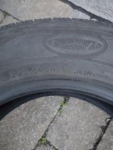 225-65R17x4 pneus été Goodyear Assurance Cs Fuel Max comme neuf - Photo 6