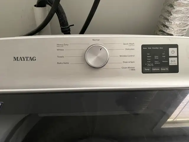 Maytag Washer and GE Dryer for sale