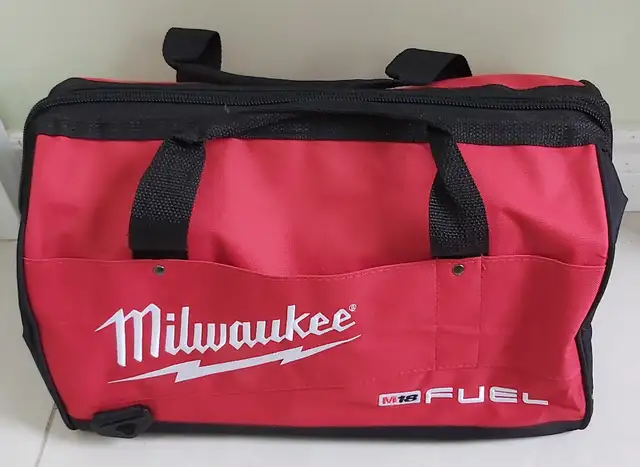 New! Milwaukee Heavy-Duty Tools Bag 16' for $25