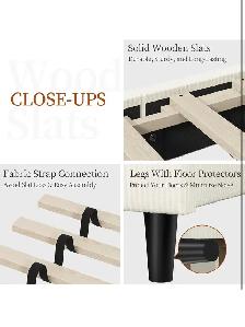 New In Box Modern Twin Bed Frame - Photo 4
