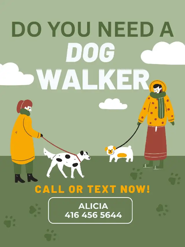 Dog Walking Services - Alicia