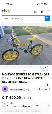 VERY HARD TO FIND BIKE!! BRAND NEW!! GREAT DEAL!!
