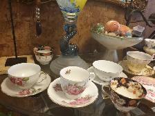 Vintage China Teacups, Saucers, Royal Albert, Johnson Bros. - Photo 2