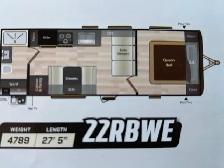 2018 Keystone Hideout 22RBWE - with outdoor kitchen - Photo 4
