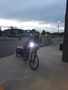 Bicyclette & remorque équipée - Photo 8