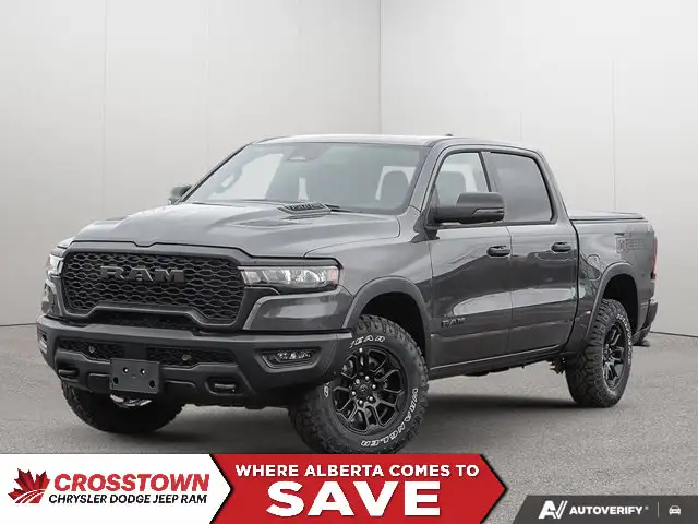 2026 Ram 1500 Rebel | 5.7L HEMI VVT V8 Engine w/FuelSaver MDS