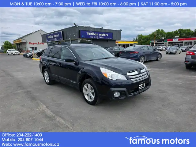 2013 Subaru Outback 5dr Wgn CVT 2.5i Touring