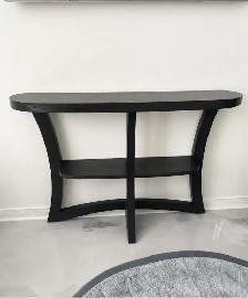 2 CONSOLE 1 TABLE DE CUISINE 3 MIROIR 1 FUR MINK   CHAISES GRIS