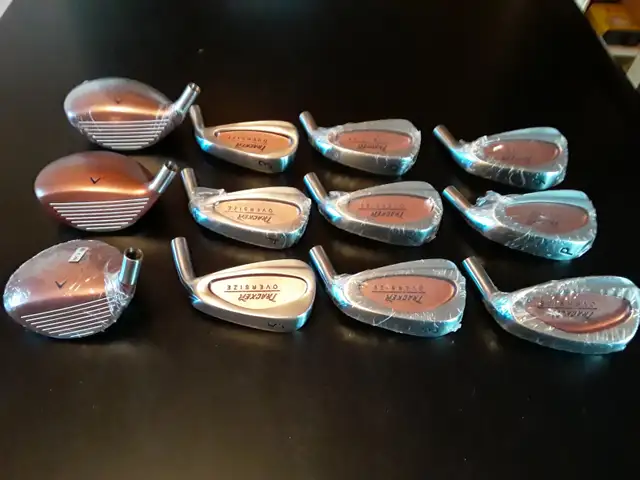 Complete Set of New, Tracker Clubheads