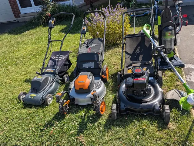 Lawnmowers for sale