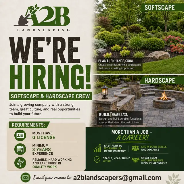 Hardscape / Softscape Foreman & Landscape Construction Lead
