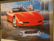 Corvette C5 painting
