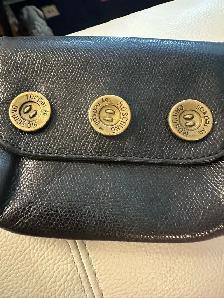Moschino Belt wallet - black a-small