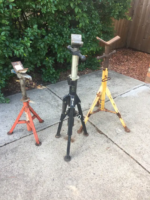 PIPE STANDS $200.00 for all three