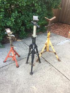 PIPE STANDS $200.00 for all three