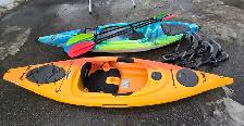 kayaks tres peu utilisés