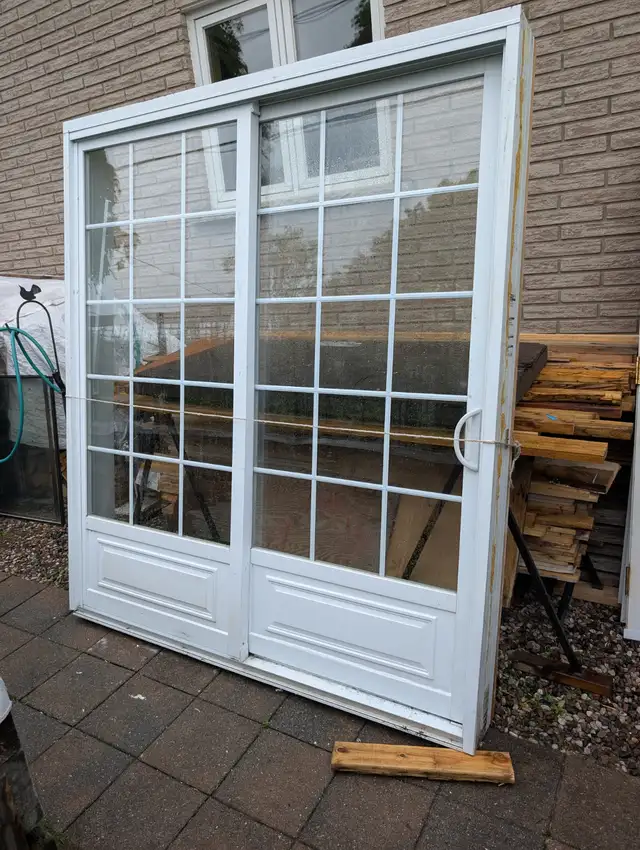 Porte patio 6 pieds