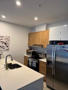 Condo à louer 3 et demi / 700 p2 avec garage et ascenseur 1406$.