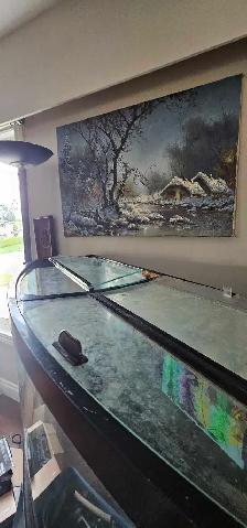 Bow front aquarium and stand 70 gallons - Photo 5