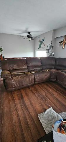 Brown electric sofa - Photo 8
