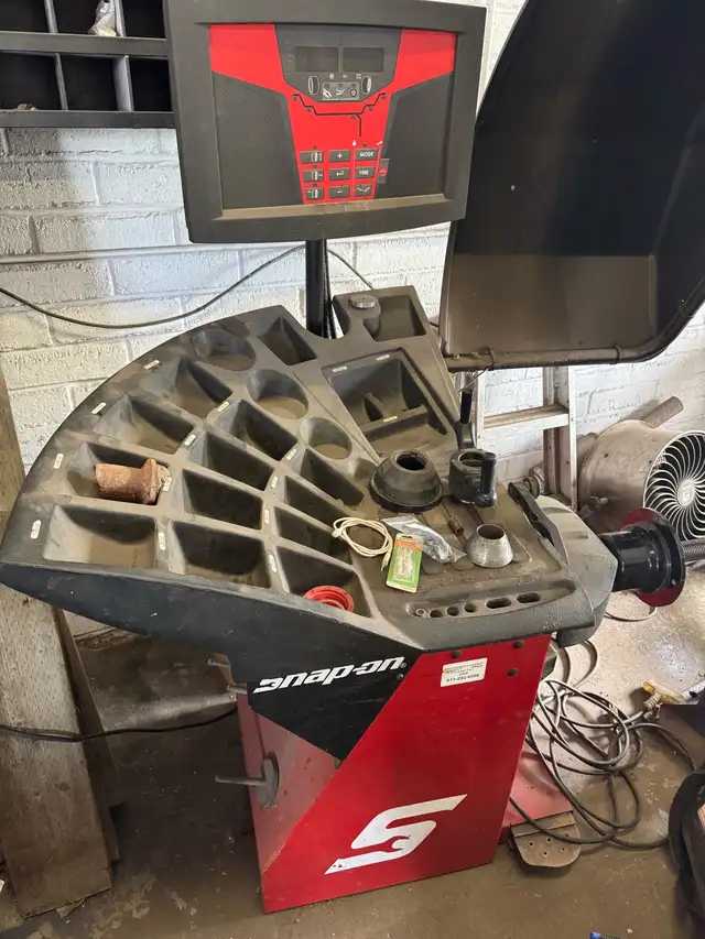 snap on tire balancer