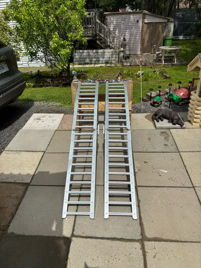 FOLDING STEEL LOADING RAMPS FOR SALE
