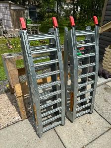 FOLDING STEEL LOADING RAMPS FOR SALE - Photo 2