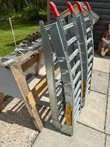 FOLDING STEEL LOADING RAMPS FOR SALE - Photo 3