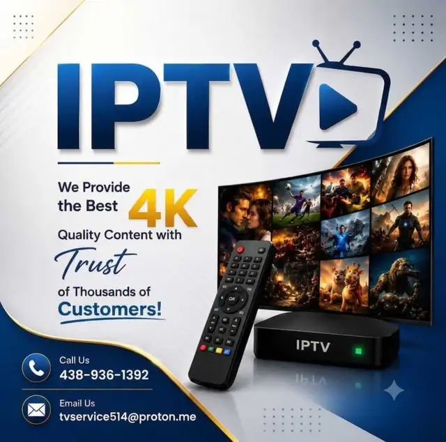 1-Year International TV Service - Live Sports, Movies & Series