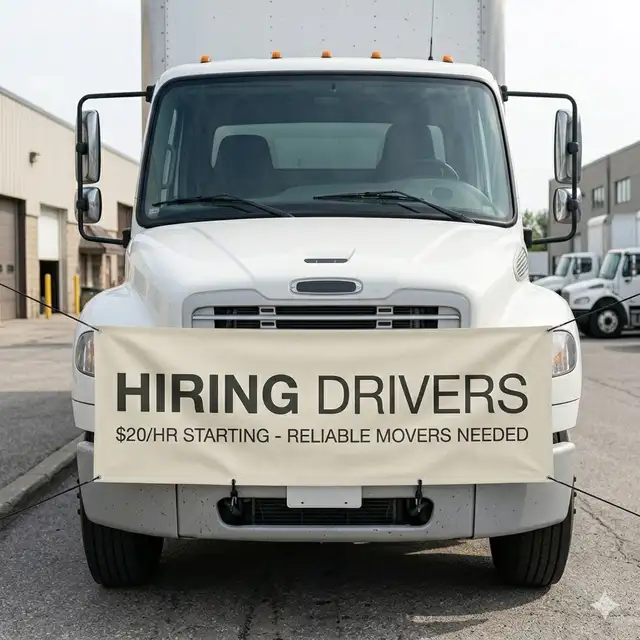 Hiring  Drivers - Immediate Start