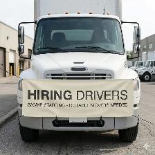 Hiring  Drivers - Immediate Start